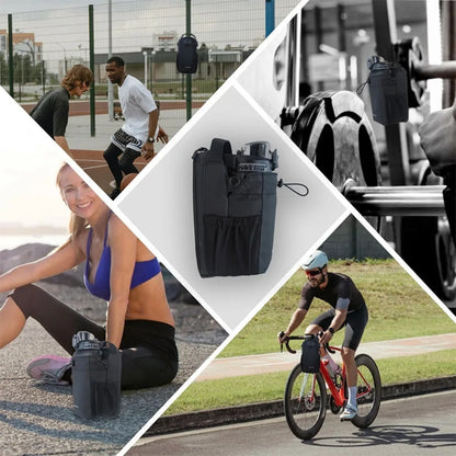 Super Strong Magnetic Gym Bag for Phone Water Bottle Portable Fitness Storage Sports Accessories