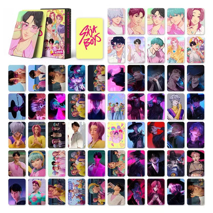 Kpop Demon Hunters 92 pcs Card Set - Anime 2025 Collectibles (HUNTR/X, Saja Boys) for Kids Party, Cosplay Games